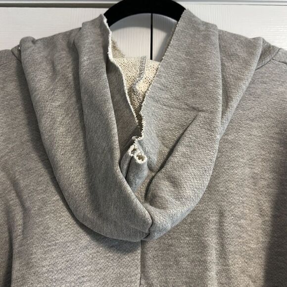 People of Leisure Women’s Grey Hooded Sweatshirt - Picture 4 of 8